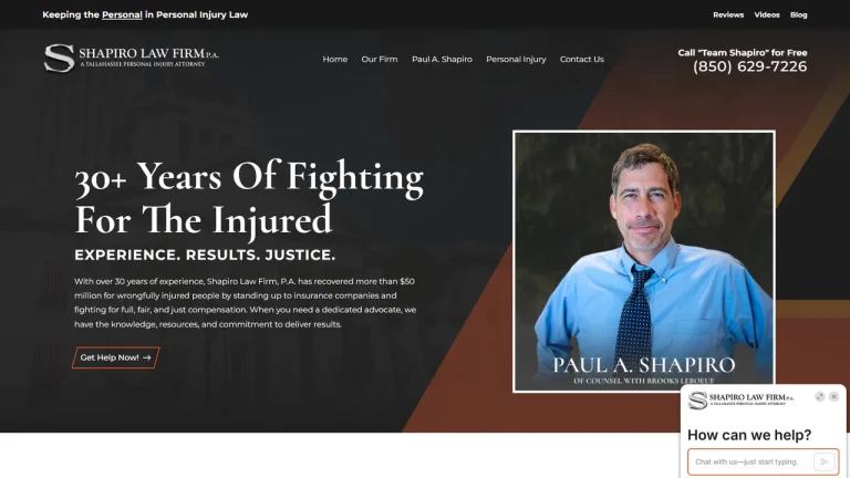 Shapiro Law Firm, P.A. - Tallahassee, FL - Attorney in Tallahassee
