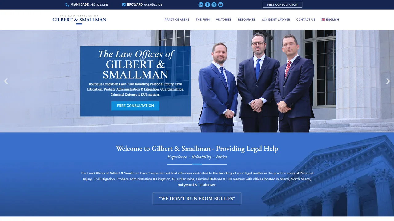 Law Offices of Gilbert & Smallman PLLC - Tallahassee, FL office in Tallahassee, Florida