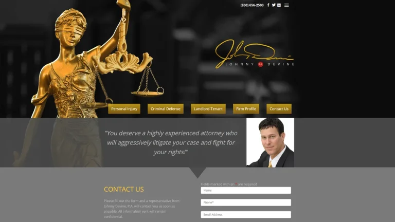 Johnny Devine, P.A. - Tallahassee, FL - Attorney in Tallahassee