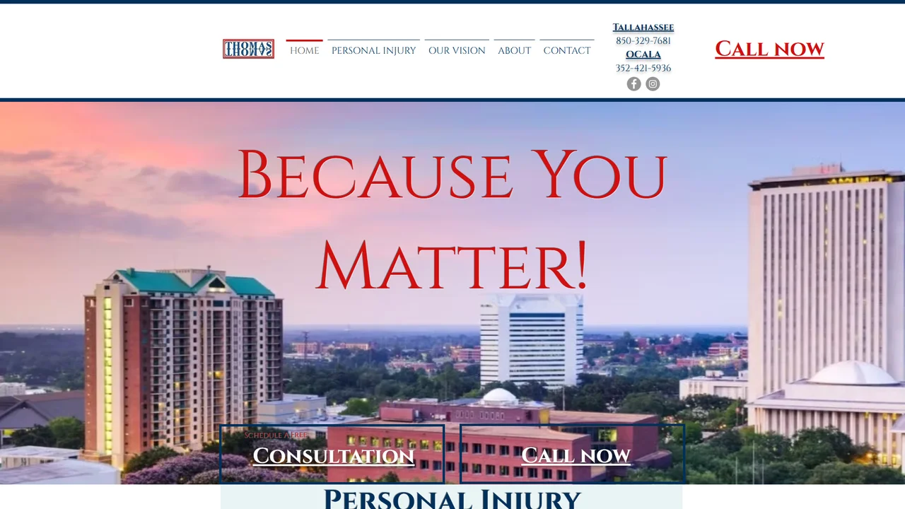 Thomas Thomas Law, LLC - Tallahassee, FL office in Tallahassee, Florida