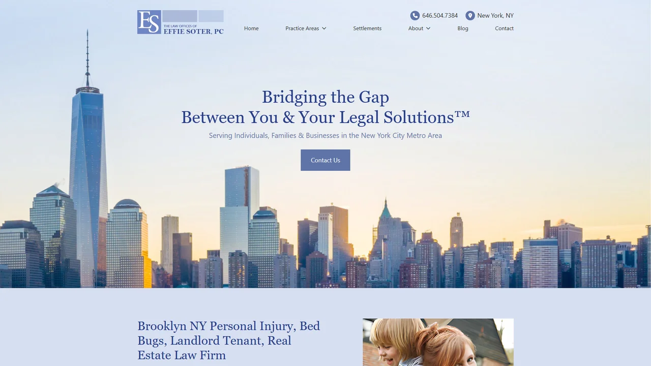 The Law Offices of Effie Soter, P.C. - NYC, New York office in New York City, New York