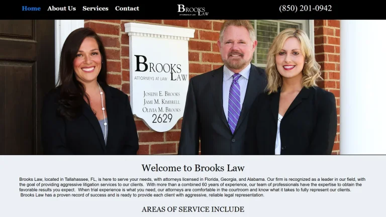 Brooks Law - Tallahassee, FL - Attorney in Tallahassee