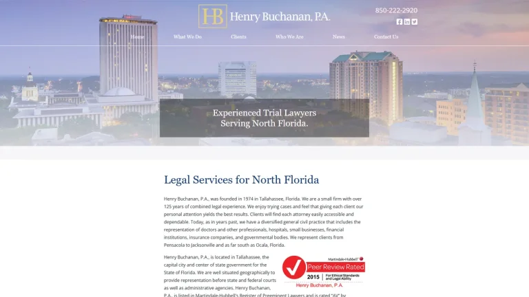 Henry Buchanan, P.A. - Tallahassee, FL - Attorney in Tallahassee