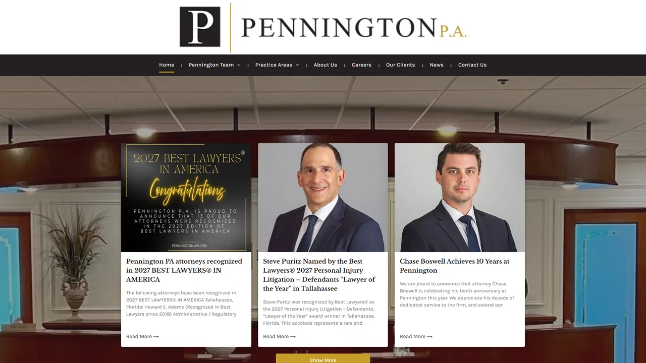 Pennington Law Firm - Tallahassee, FL office in Tallahassee, Florida