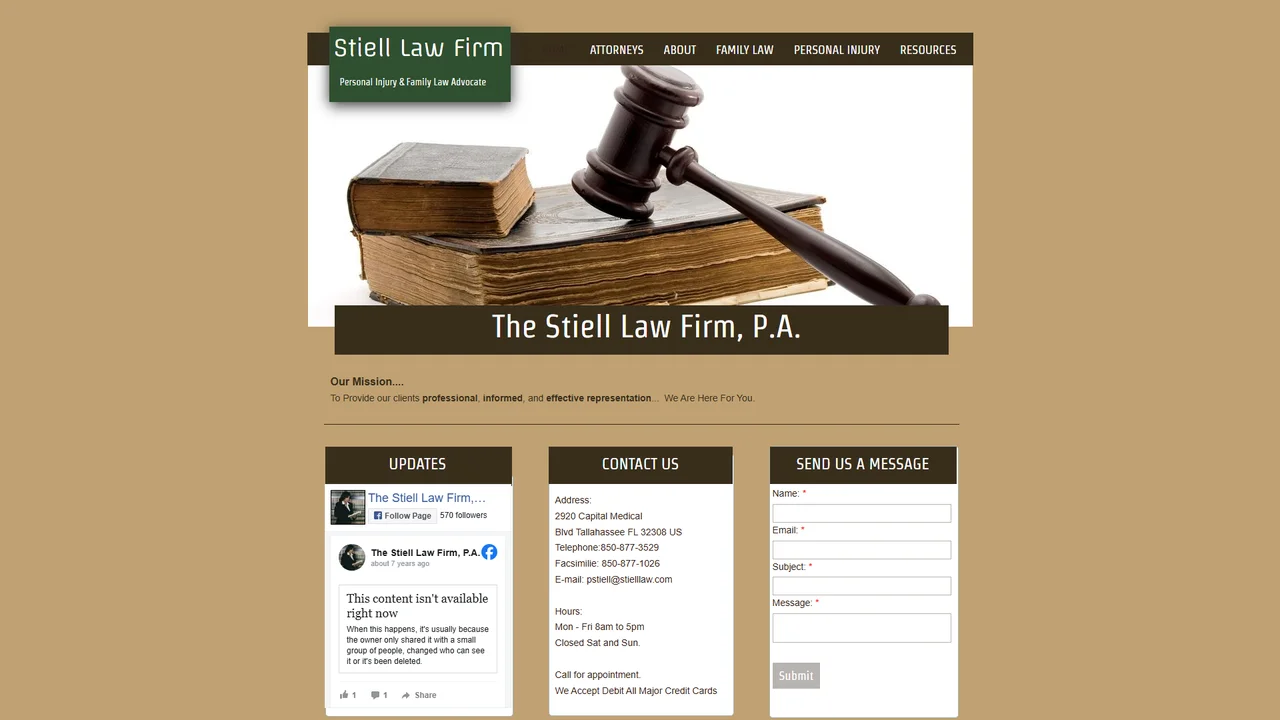 Stiell Law Firm - Tallahassee, FL office in Tallahassee, Florida