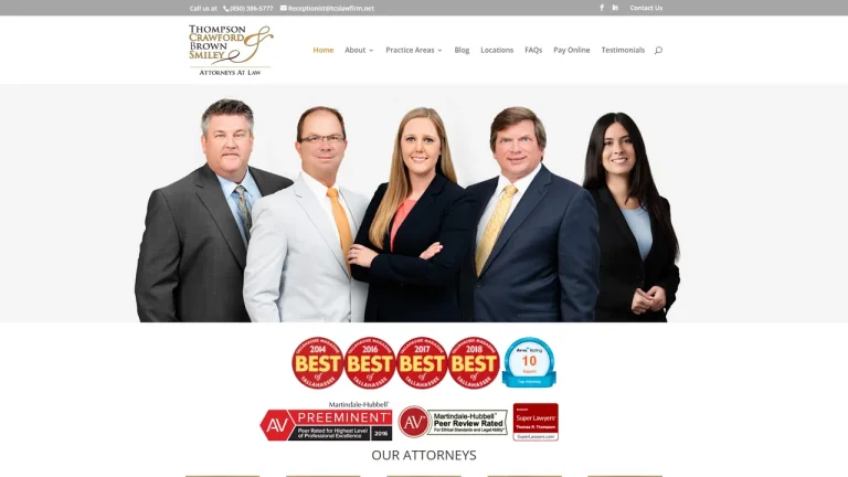 Thompson, Crawford, Brown & Smiley - Tallahassee, FL - Attorney in Tallahassee