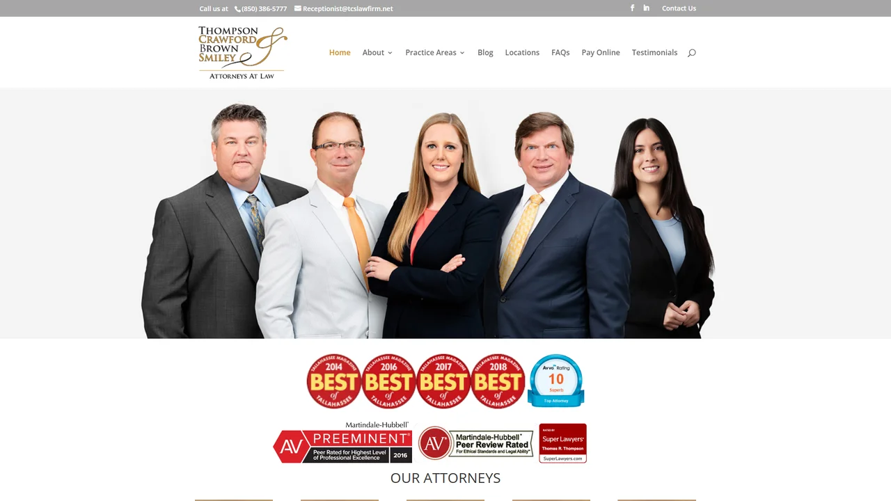 Thompson, Crawford, Brown & Smiley - Tallahassee, FL office in Tallahassee, Florida