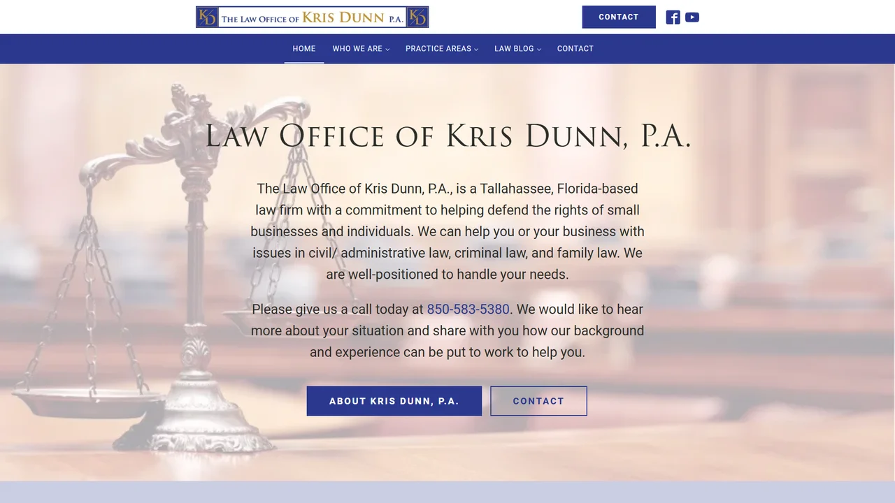 The Law Office of Kris Dunn, P.A. - Tallahassee, FL office in Tallahassee, Florida