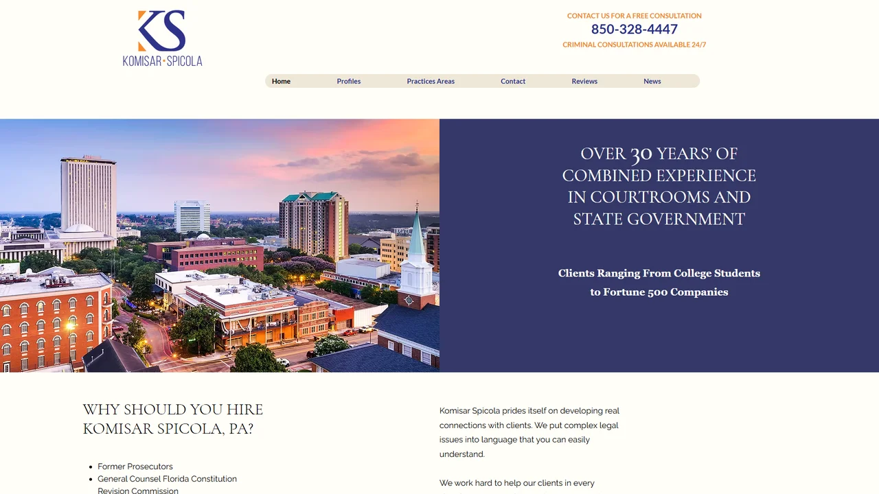 Komisar Spicola, P.A. - Tallahassee, FL office in Tallahassee, Florida
