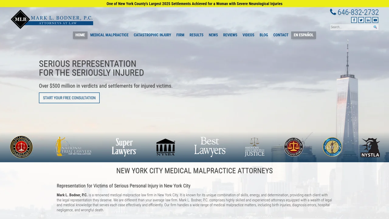 Mark L. Bodner, P.C. - NYC, New York office in New York City, New York