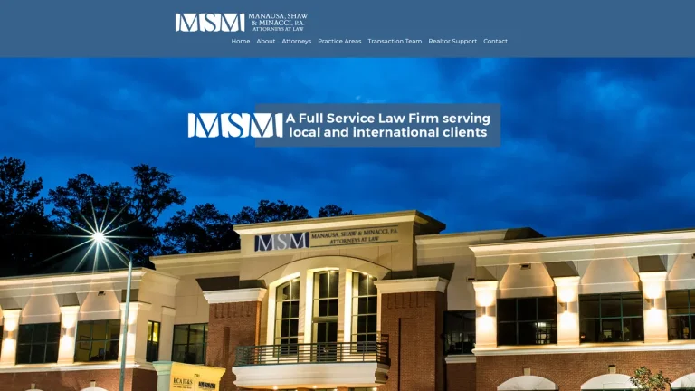 Manausa, Shaw & Minacci, P.A. - Tallahassee, FL - Attorney in Tallahassee