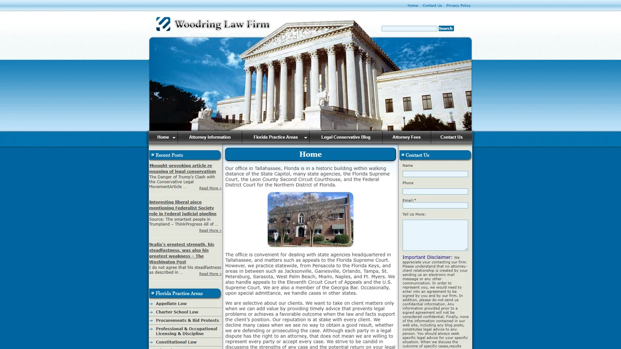 Woodring Law Firm - Tallahassee, FL office in Tallahassee, Florida