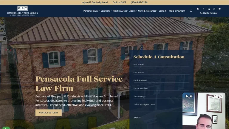 Emmanuel Sheppard & Condon - Tallahassee, FL - Attorney in Tallahassee