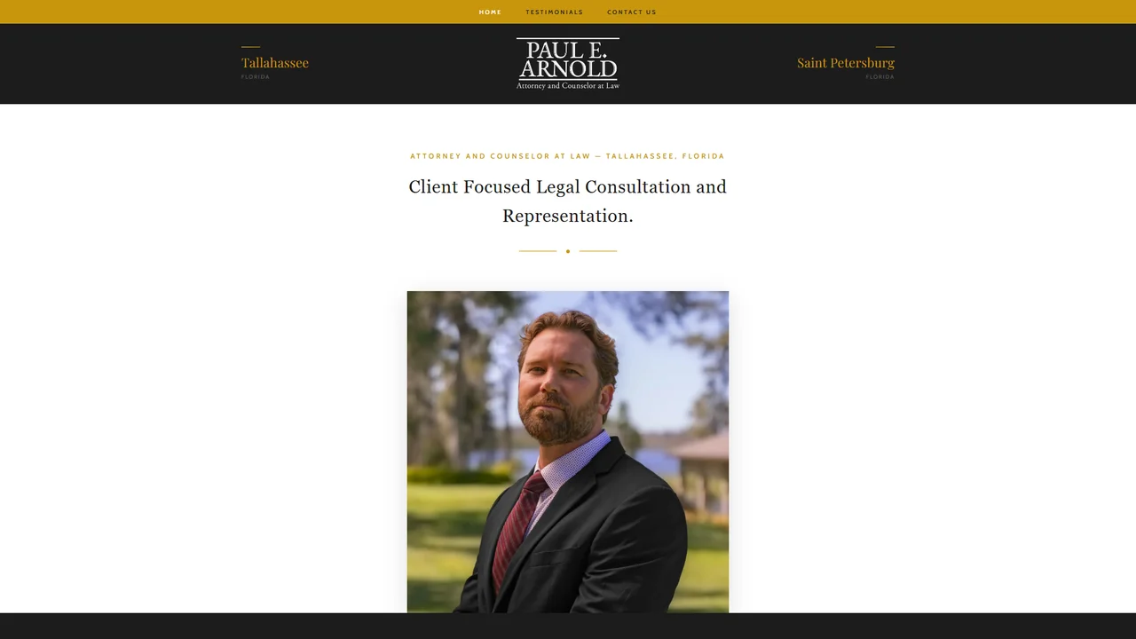 Paul Arnold, Attorney and Counselor at Law - Tallahassee, FL office in Tallahassee, Florida