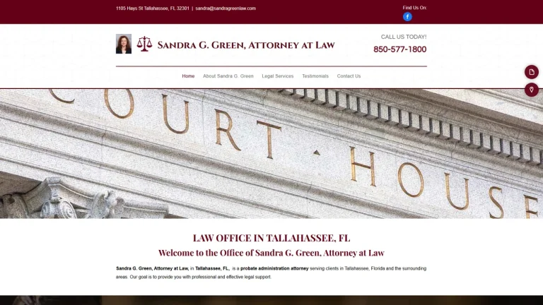 Sandra G. Green Attorney at Law - Tallahassee, FL - Attorney in Tallahassee