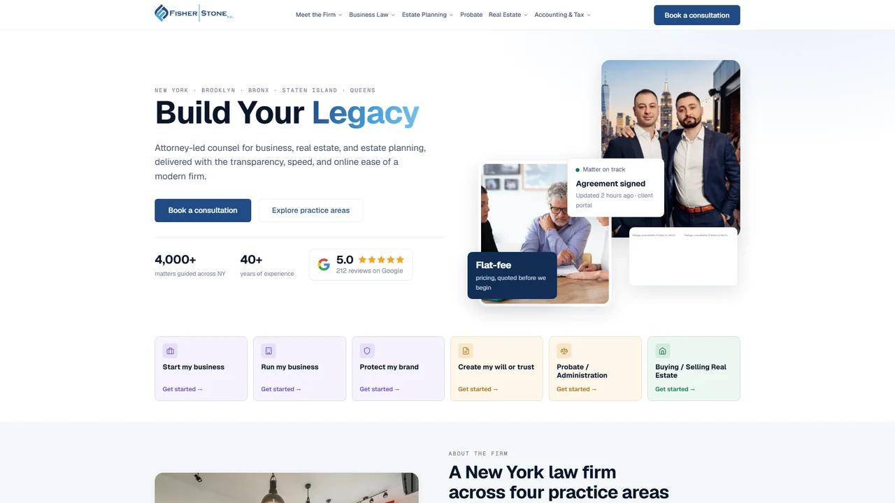 Fisher Stone, P.C. - NYC, New York office in New York City, New York