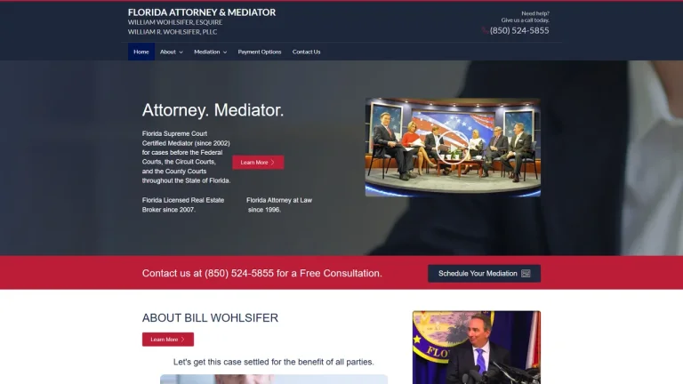 Wohlsifer & Associates PA - Tallahassee, FL - Attorney in Tallahassee