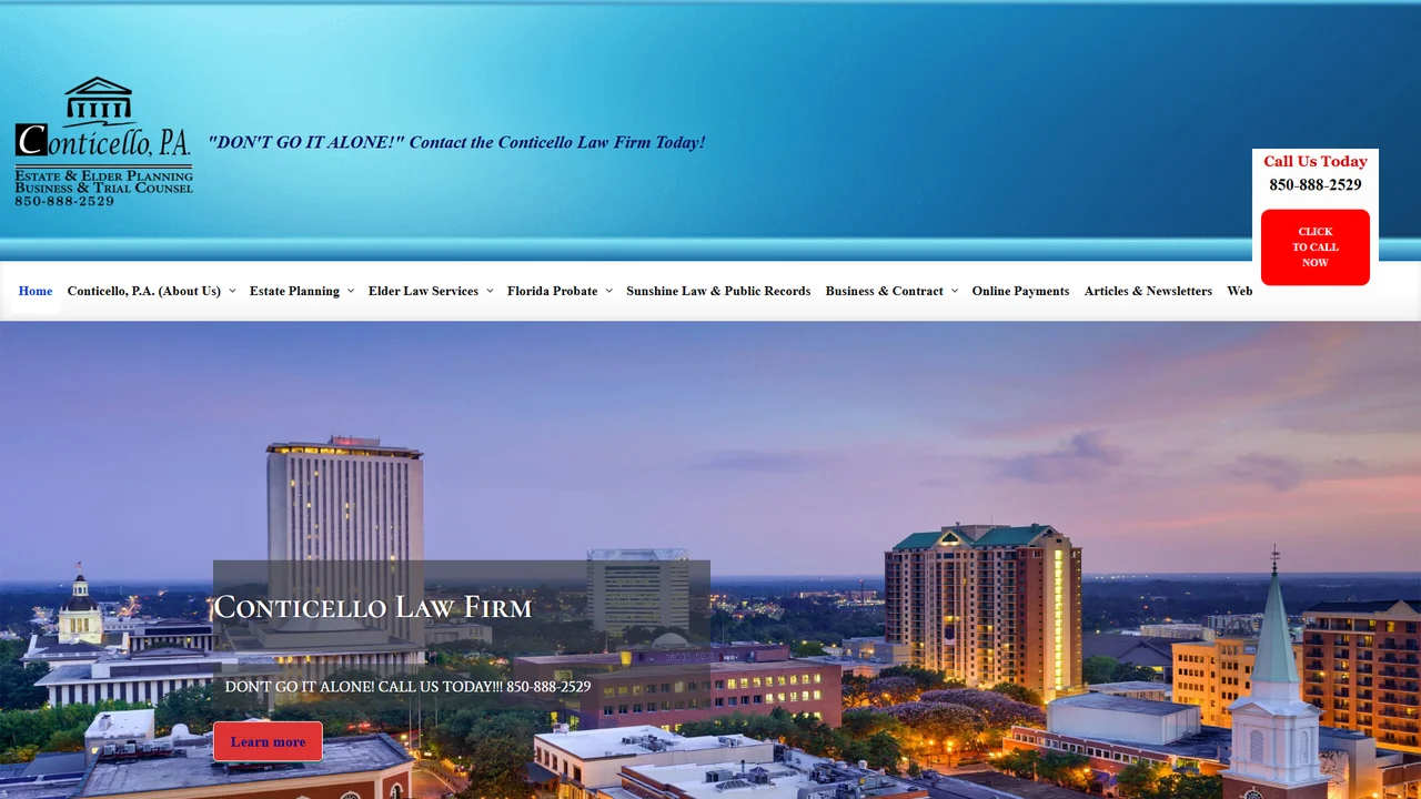 Conticello, PA - Estate Planning Attorney - Tallahassee, FL office in Tallahassee, Florida