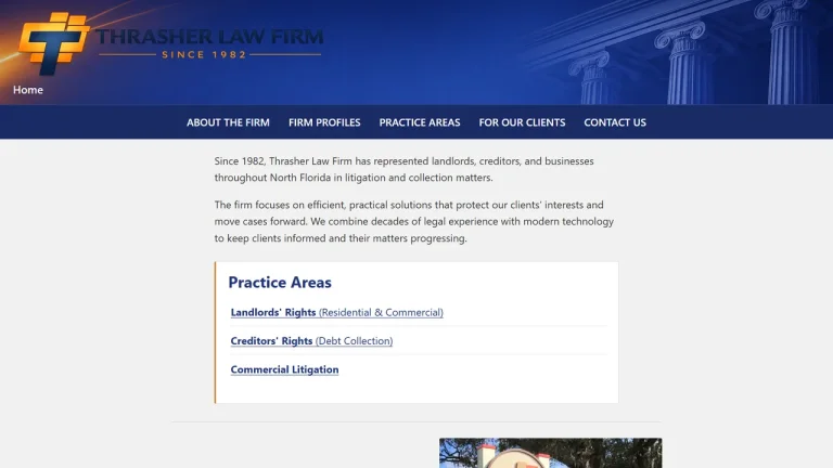 Thrasher Law Firm - Tallahassee, FL - Attorney in Tallahassee