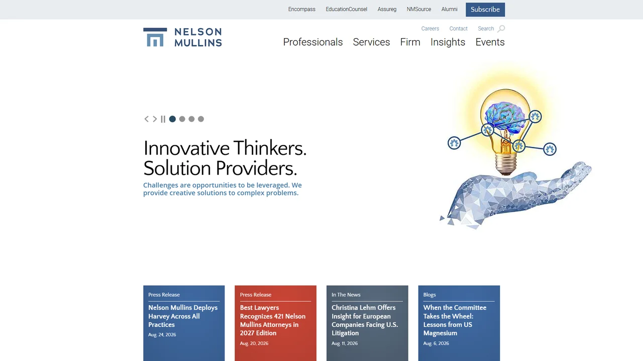 Nelson Mullins Riley & Scarborough - Tallahassee, FL office in Tallahassee, Florida