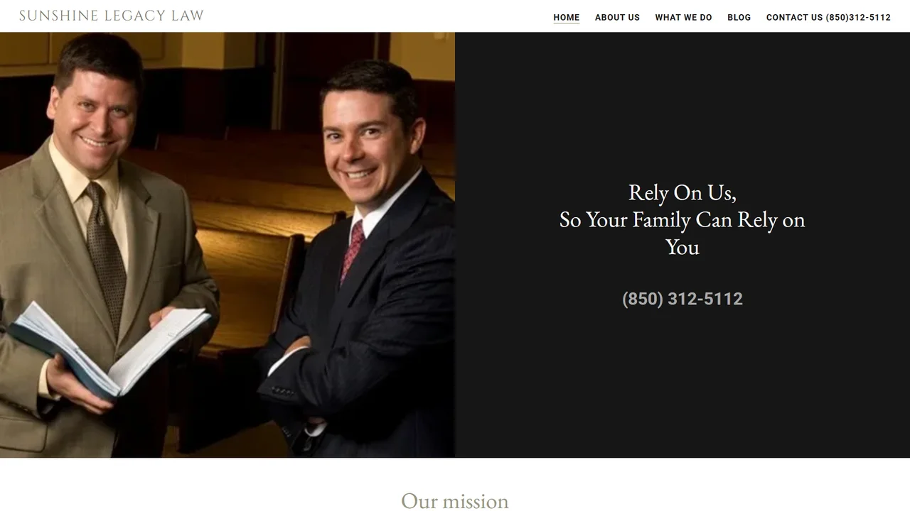 Sunshine Legacy Law, PLLC - Tallahassee, FL office in Tallahassee, Florida