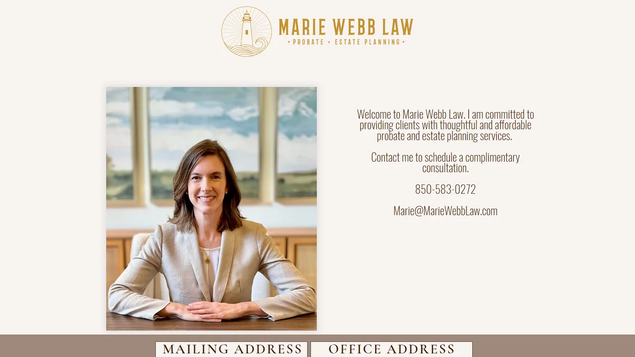 Marie Webb Law - Tallahassee, FL office in Tallahassee, Florida