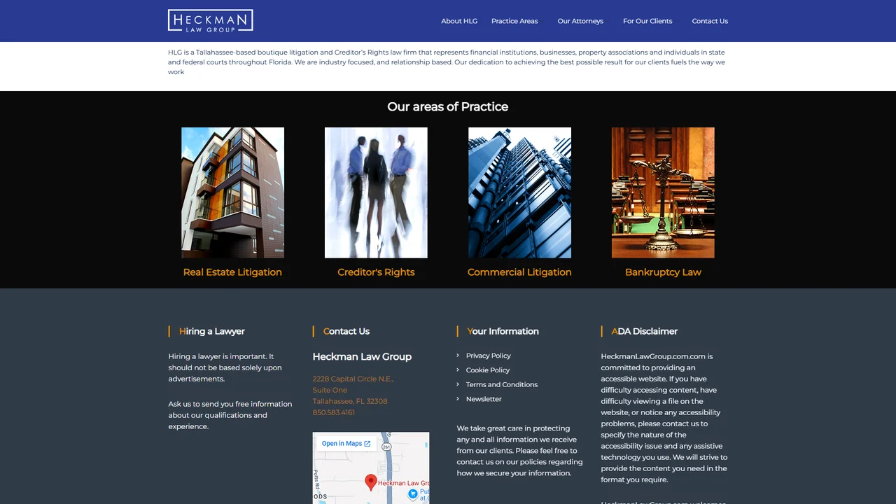 Heckman Law Group: Chad D. Heckman - Tallahassee, FL office in Tallahassee, Florida