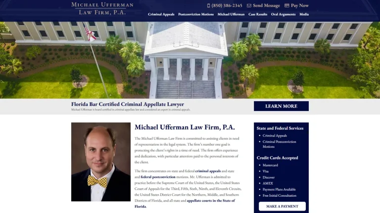 Michael Ufferman Law Firm, P.A. - Tallahassee, FL - Attorney in Tallahassee