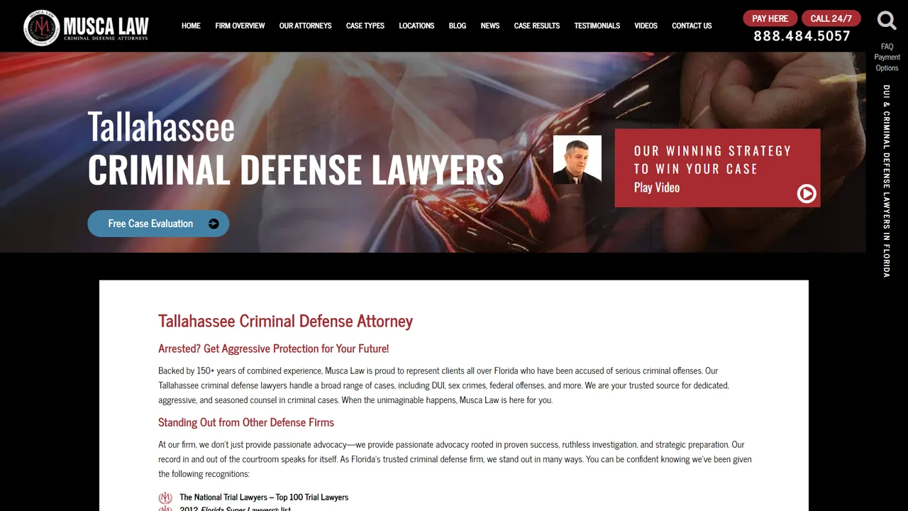 Musca Law - Tallahassee, FL office in Tallahassee, Florida