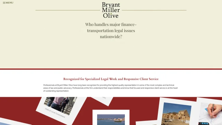 Bryant Miller Olive P.A. - Tallahassee, FL - Attorney in Tallahassee