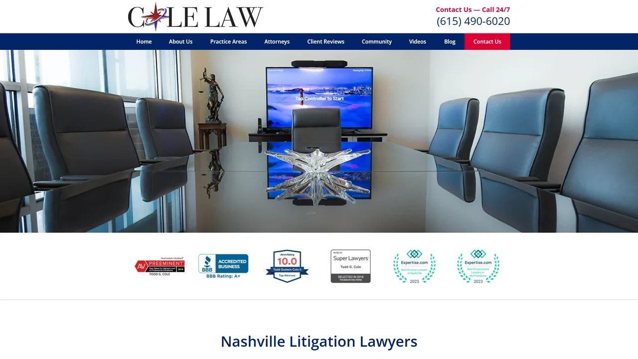 Cole Law Group, PC - Tallahassee, FL office in Tallahassee, Florida