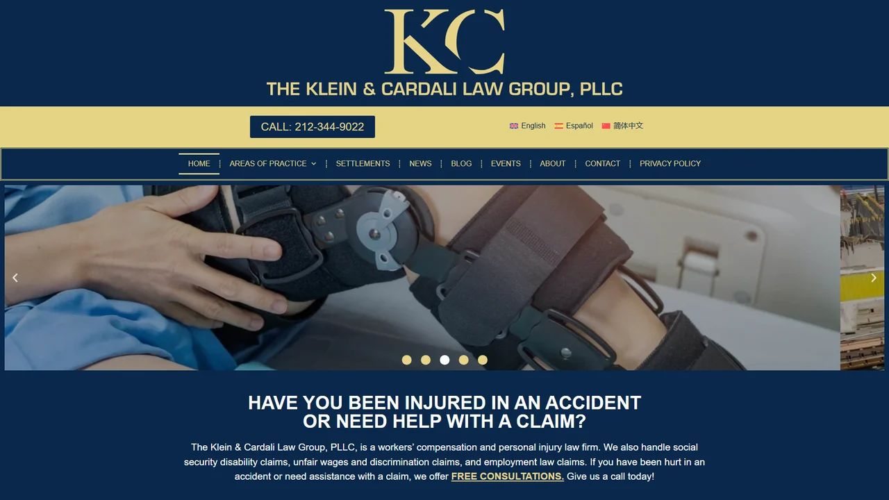 Klein & Cardali, LLP - NYC, New York office in New York City, New York