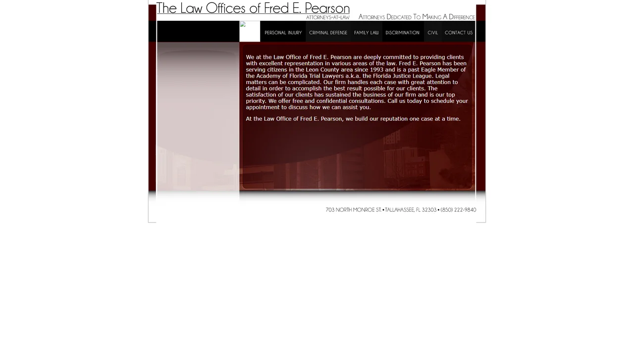 Law Office of Fred E. Pearson - Tallahassee, FL office in Tallahassee, Florida