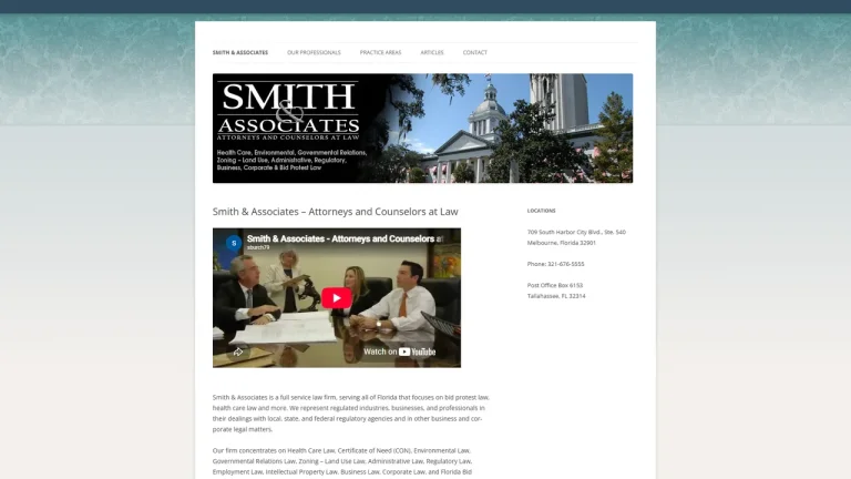 Smith & Associates Environmental Law - Tallahassee, FL - Attorney in Tallahassee