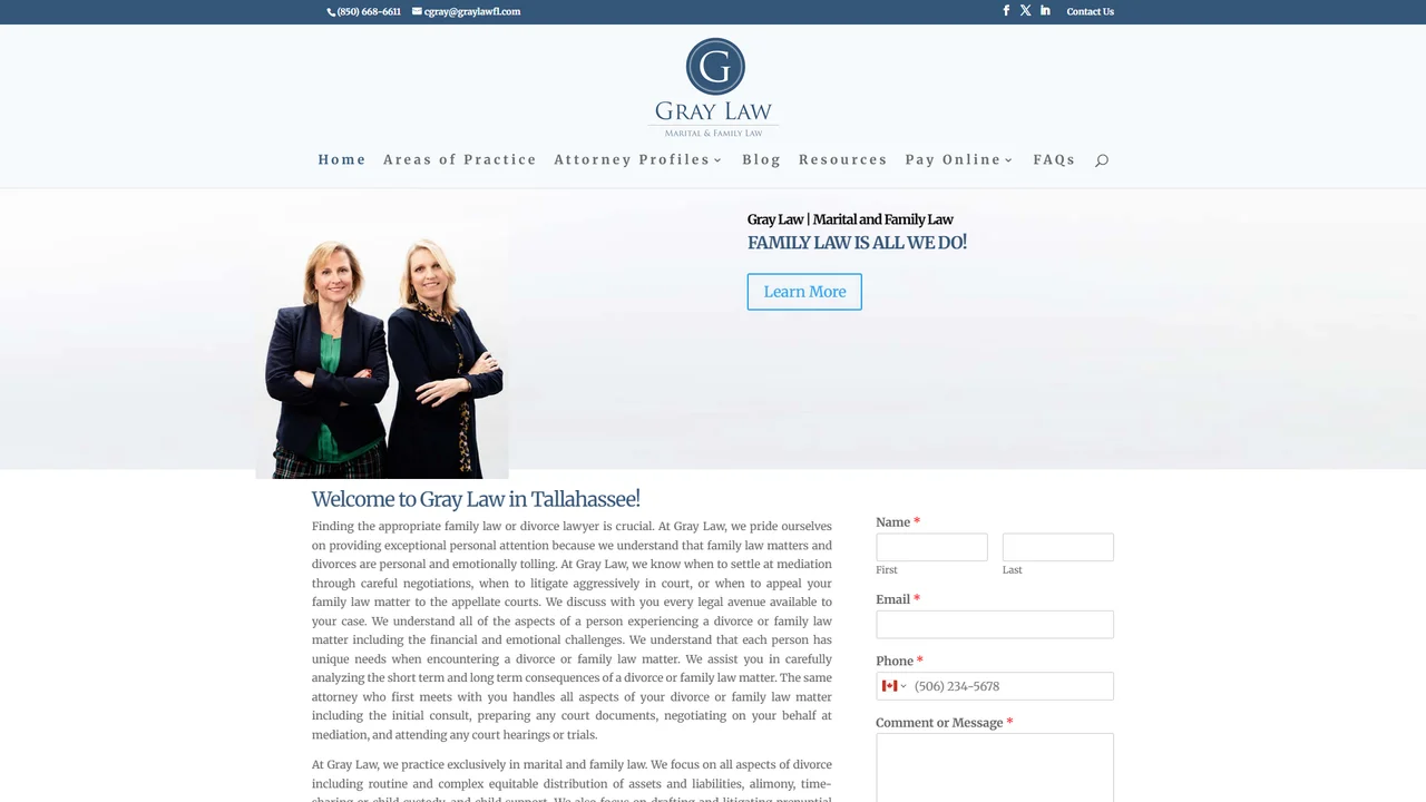 Gray Law, Marital and Family Law - Tallahassee, FL office in Tallahassee, Florida