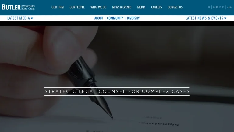 Butler Weihmuller Katz Craig LLP - Tallahassee, FL - Attorney in Tallahassee