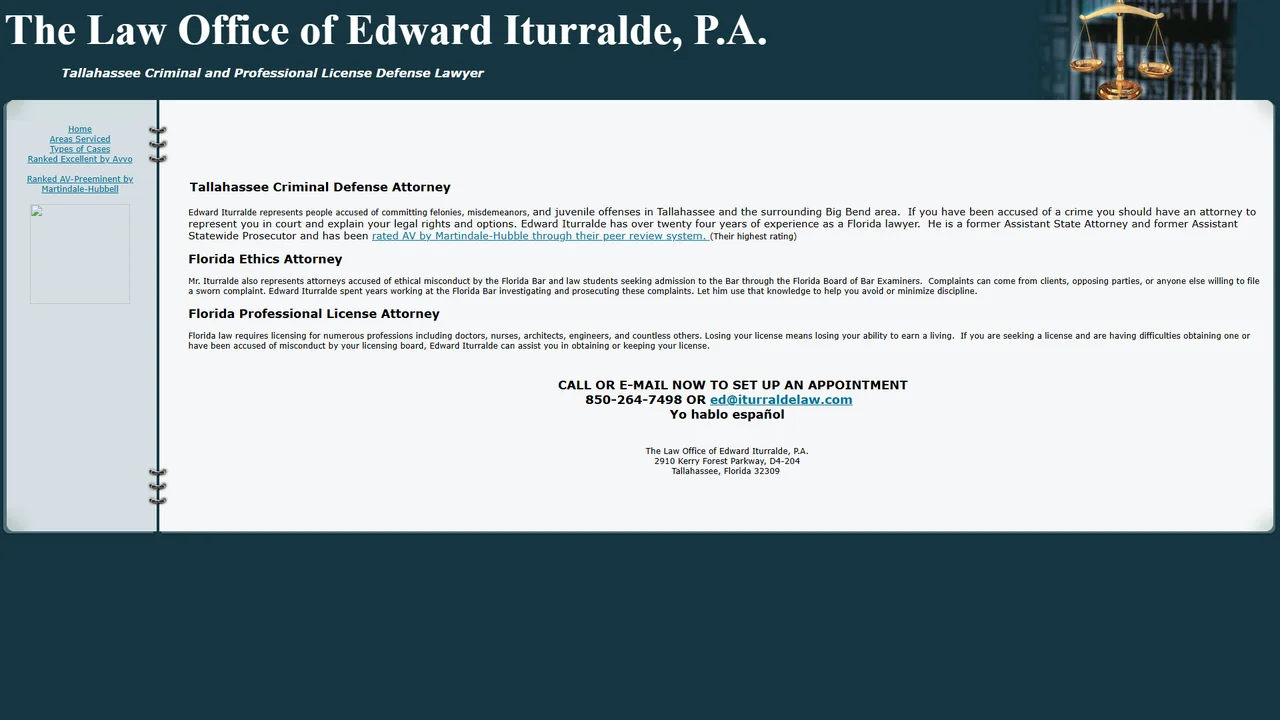 The Law Office of Edward Iturralde, P.A. - Tallahassee, FL office in Tallahassee, Florida