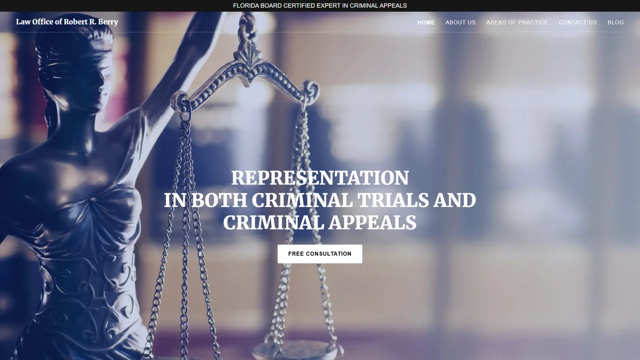 Law Office of Robert R. Berry - Tallahassee, FL office in Tallahassee, Florida