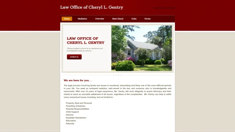 Law Office of Cheryl L. Gentry - Tallahassee, FL - Attorney in Tallahassee