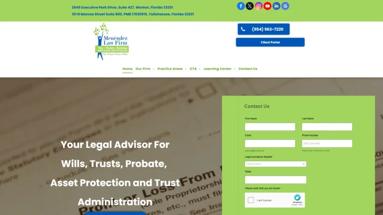 Menendez Law Firm - Tallahassee, FL - Attorney in Tallahassee