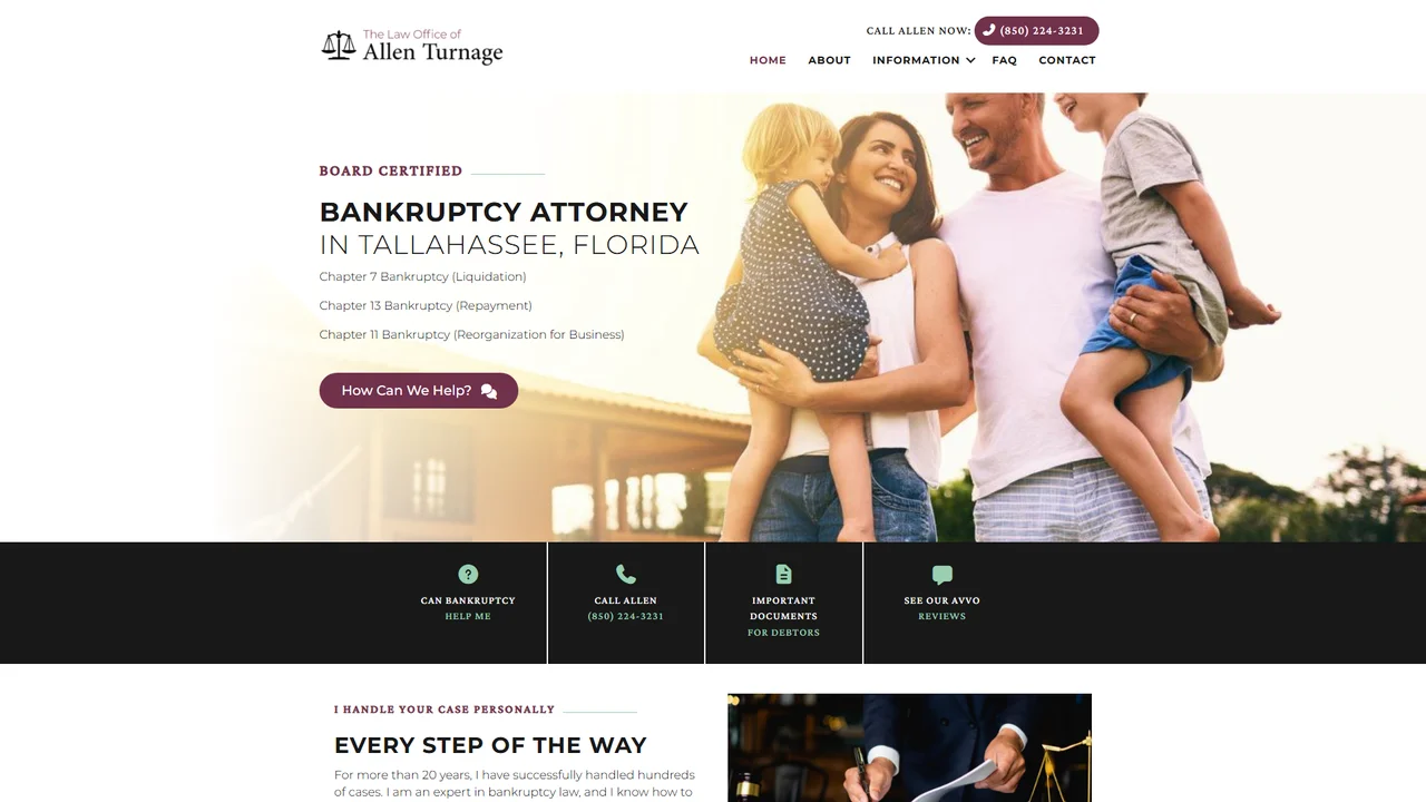 Law Office of Allen Turnage - Tallahassee, FL office in Tallahassee, Florida