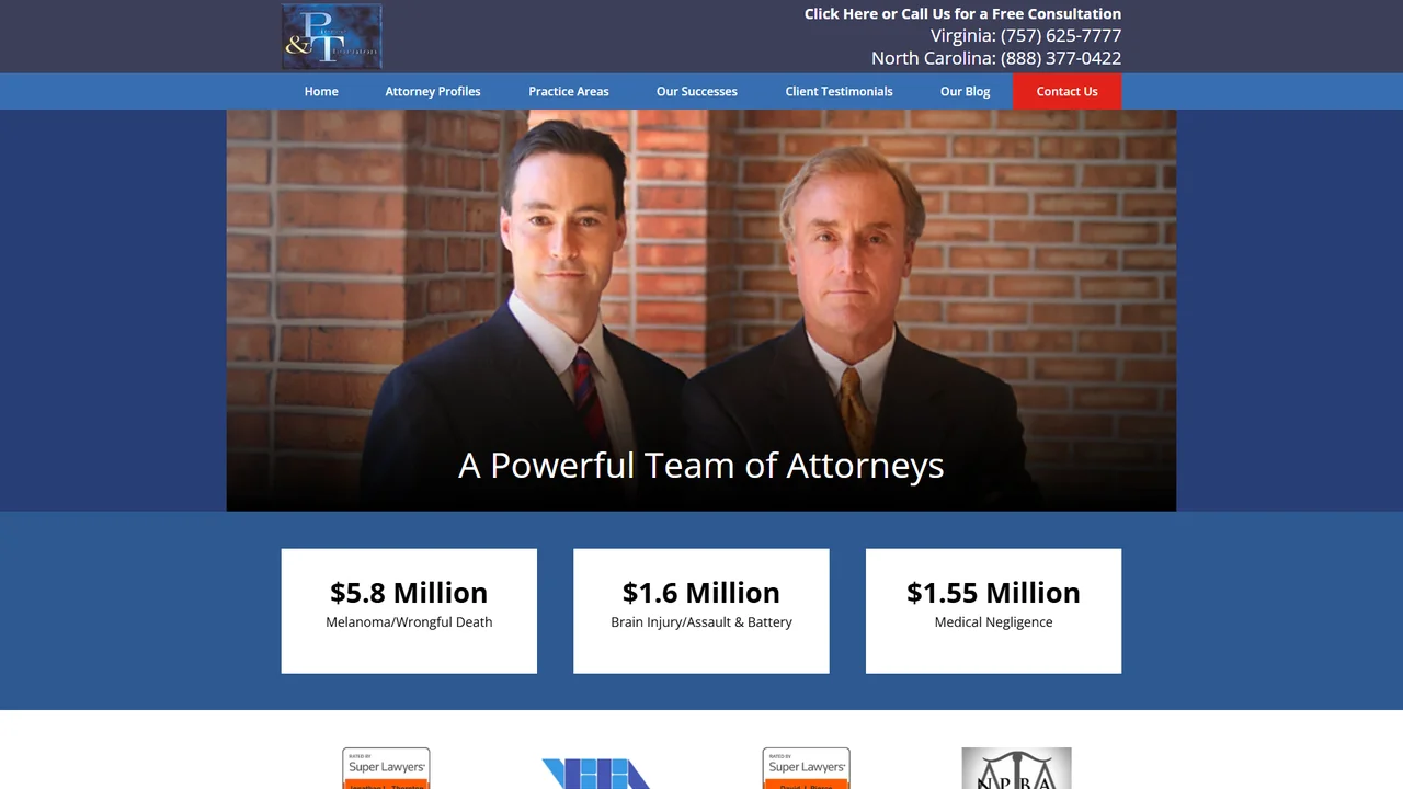 Pierce & Thornton PLC - Virginia Beach, VA office in Virginia Beach, Virginia