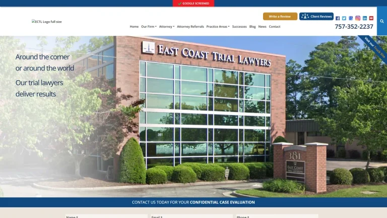 East Coast Trial Lawyers, PLC - Virginia Beach, VA - Attorney in Virginia Beach