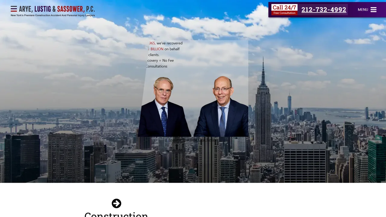 Arye, Lustig & Sassower, P.C. - NYC, New York office in New York City, New York