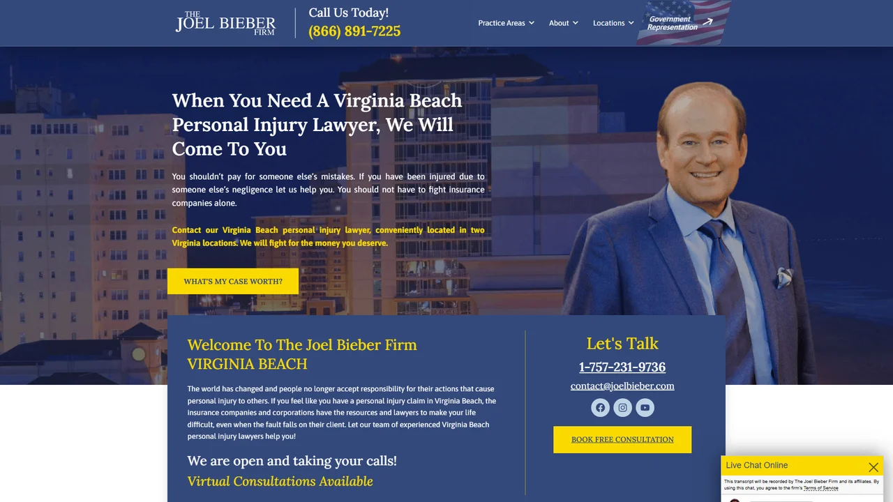 The Joel Bieber Firm - Virginia Beach, VA office in Virginia Beach, Virginia