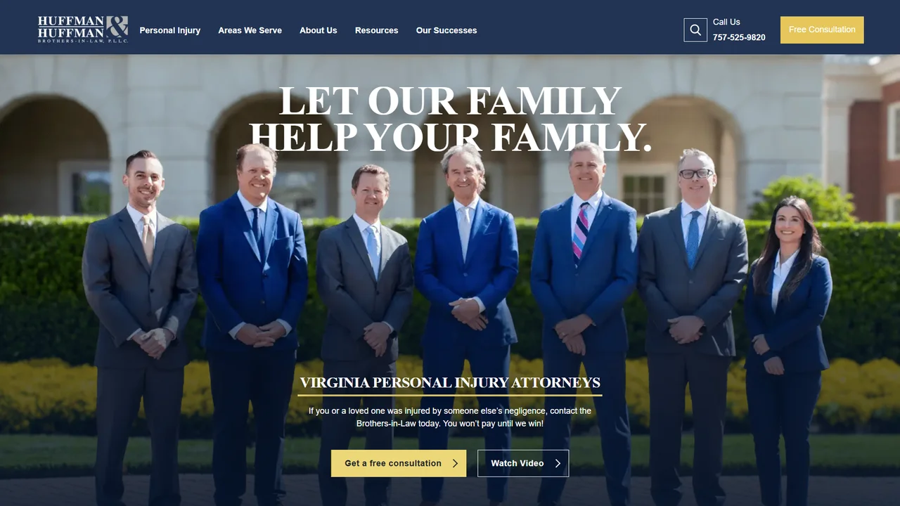 Huffman & Huffman Brothers-in-Law, PLLC - Virginia Beach, VA office in Virginia Beach, Virginia