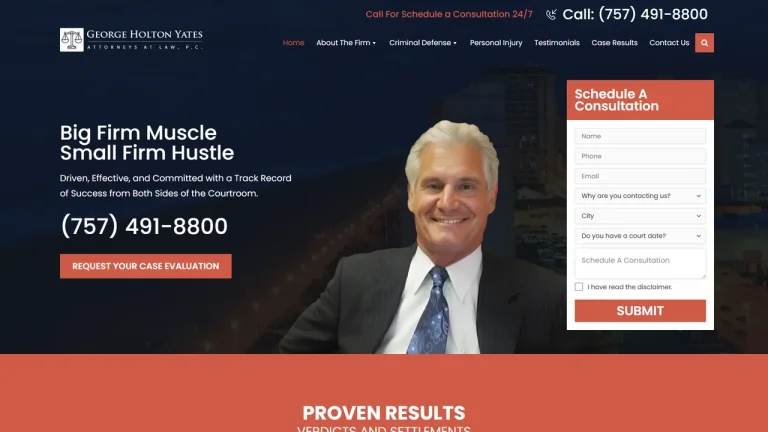 George Holton Yates, P.C. Attorney at Law - Virginia Beach, VA - Attorney in Virginia Beach