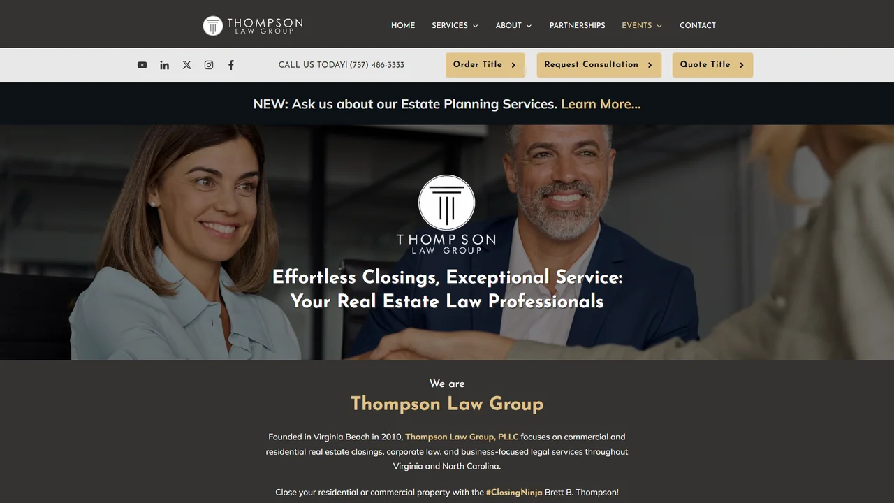 Thompson Law Group - Virginia Beach, VA office in Virginia Beach, Virginia