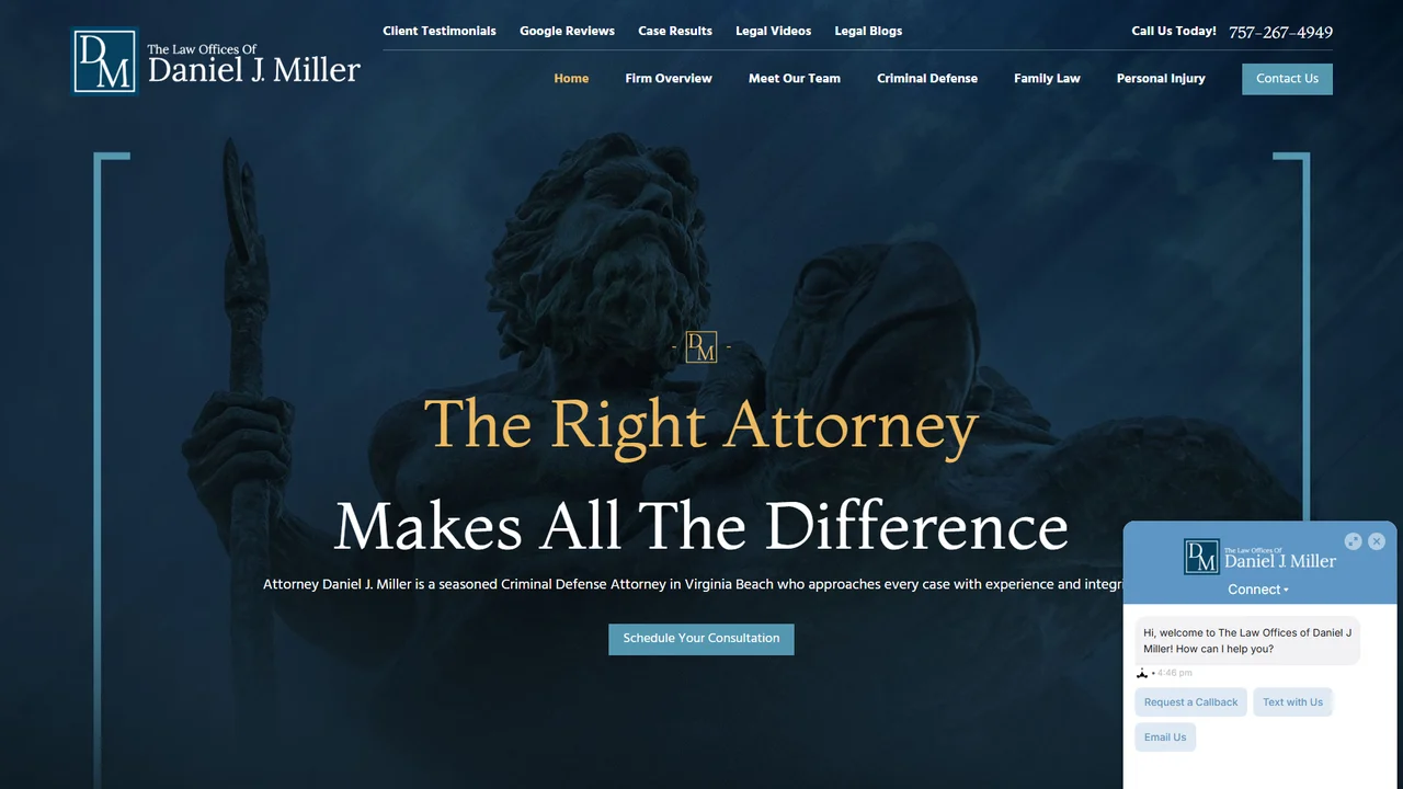 The Law Offices of Daniel J. Miller - Virginia Beach, VA office in Virginia Beach, Virginia