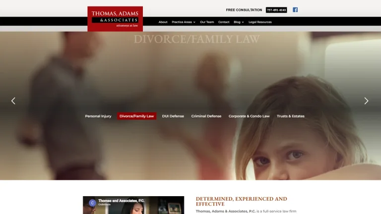 Thomas, Adams & Associates PC - Virginia Beach, VA - Attorney in Virginia Beach